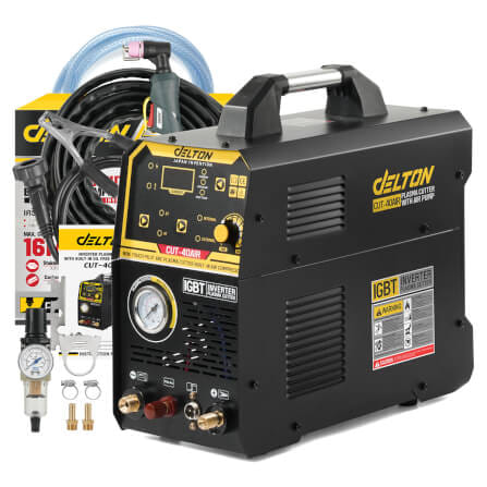 เครื่องตัดพลาสม่า DELTON รุ่น CUT-40AIR 40 แอมป์ ปั๊มลมในตัว_7